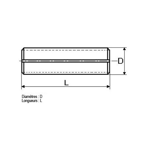 Goupille élastique : 10x24 ISO 8752 - Gfix