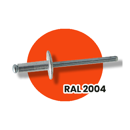 Rivet 4.8X18 Orange Ral2004 - Gfix