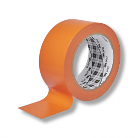 Ruban Adhésif PVC Orange 50 mm