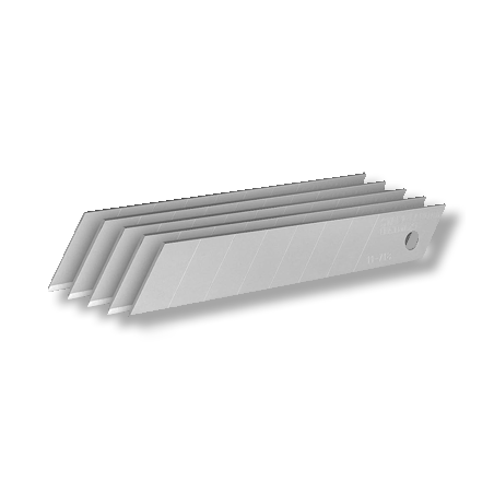 10 Lames de cutter de 25 mm - Distributeur de 10 10 Lames de cutter de 25 mm - Distributeur de 10