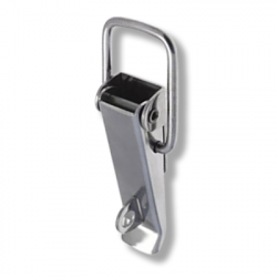 Fermeture grenouillère GM en acier avec porte cadenas