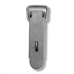 Fermeture grenouillère PM en inox avec porte cadenas