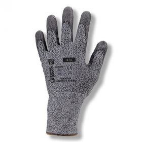 Gants anti coupure HDPE Gris Jaune T8