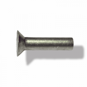 Rivet a frapper Aluminium Tête Fraisée 120° 3X10