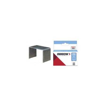 Agrafe papier et carton P22 Arrow 6 mm - 5000 agrafes