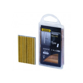 Pointes à tête homme type I 19 mm - 1687 pointes