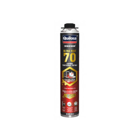 Mousse polyuréthane expansive jaune 870 ml