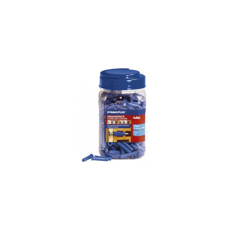 Cheville nylon multifonctions de 25 mm pour vis Ø3 à 4 mm - 100 chevilles