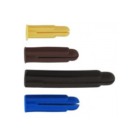 Cheville crampon universelles 2-5 de 25 mm pour vis Ø2 à 5 mm - 100 chevilles