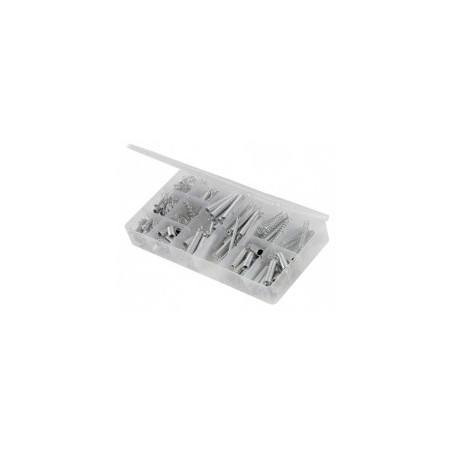 Coffret de 780 vis à bois à tête fraisée pozidriv Ø3X16mm à Ø5X80mm - Finition bichromatée