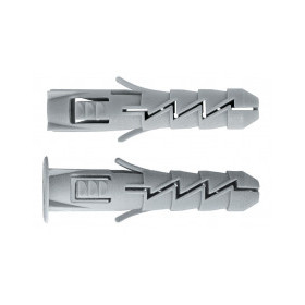 Cheville nylon 50 mm pour vis de Ø5 à 6 mm - 100 chevilles
