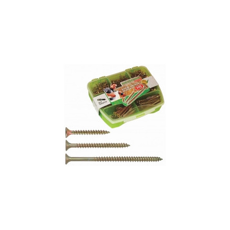 Vis à bois 6X140 mm Pozi PZ3 - 100 vis Vis à bois 6X140 mm Pozi PZ3 - 100 vis