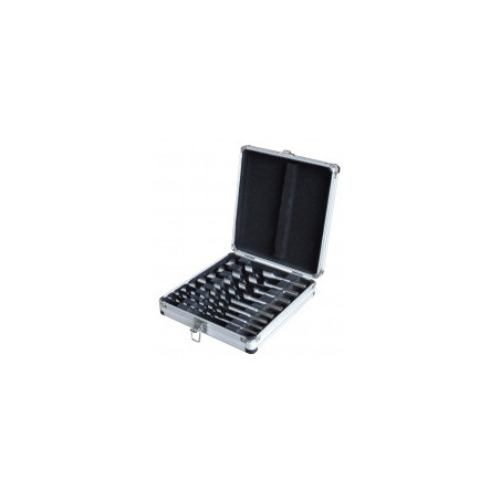 Coffret de 8 mèches bois spirale unique de 6 mm à 25 mm