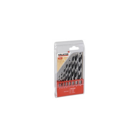 Foret bois de 4 à 10 mm - Jeu de 5