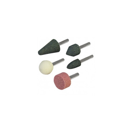 Meule pour perceuse de 13 à 24 mm - Jeu de 5 Meule pour perceuse de 13 à 24 mm - Jeu de 5