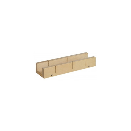 Boîte à onglet pour scie 400X60X40 mm Boîte à onglet pour scie 400X60X40 mm