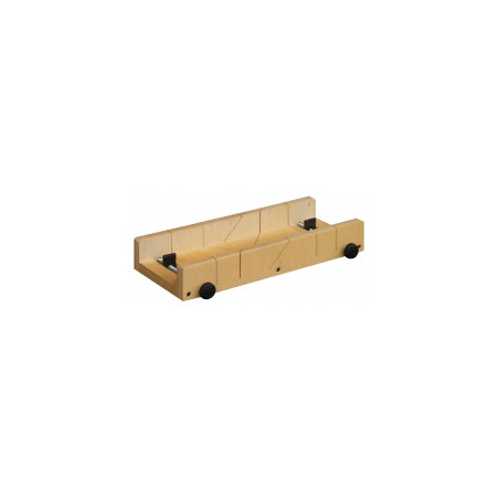 Boîte à onglet pour plinthes avec presses 400X130X65 mm