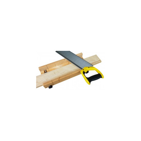 Boîte à onglet pour plinthes avec presses 400X130X65 mm