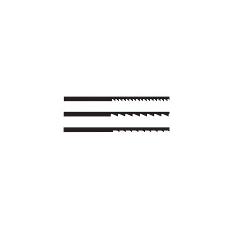 12 Lames de scie 160 mm 25 TPI