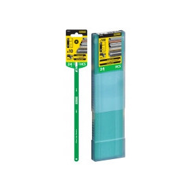 3 Lames de scie pour métaux HCS 10 dents