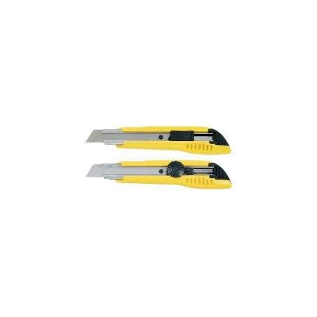 40 Cutters 18 mm à blocage automatique