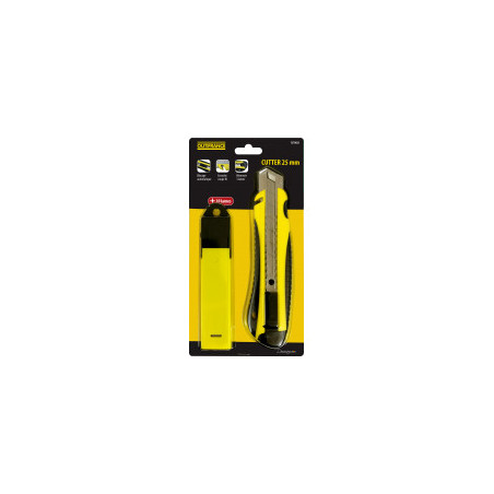 Cutter + 10 Lames 25 mm