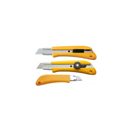 Cutter usage intensif 18 mm auto-bloquant