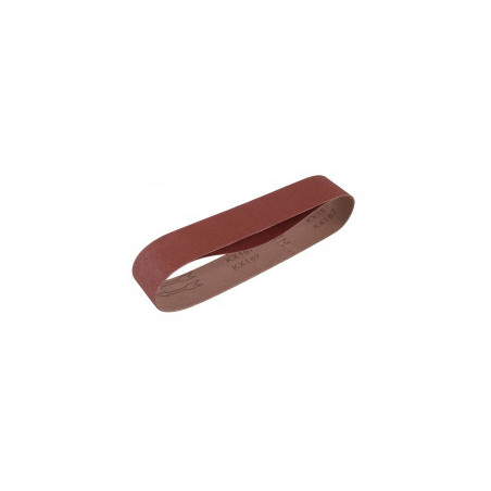 Bande abrasive sans fin 50X680 mm grain 80 - Lot de 5