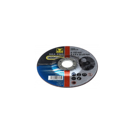Disque à tronconner et ébarber l'Inox Ø125 mm