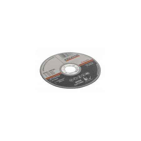 Disque à tronçonner lInox Ø115 mm épaisseur 1.2 mm - Lot de 6