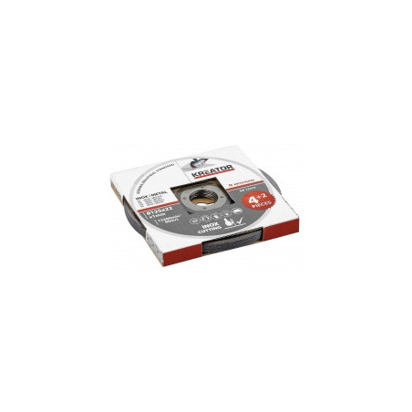 Disque à tronçonner lInox Ø115 mm épaisseur 1.2 mm - Lot de 6