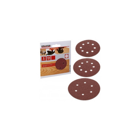 Disque à lamelle pour ponceuse Ø150 mm grain 80 - Lot de 5 Disque à lamelle pour ponceuse Ø150 mm grain 80 - Lot de 5