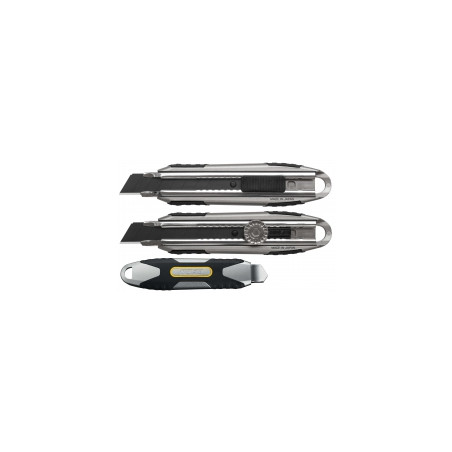 Cutter de chantier - Design 18 mm auto-bloquant Aluminium