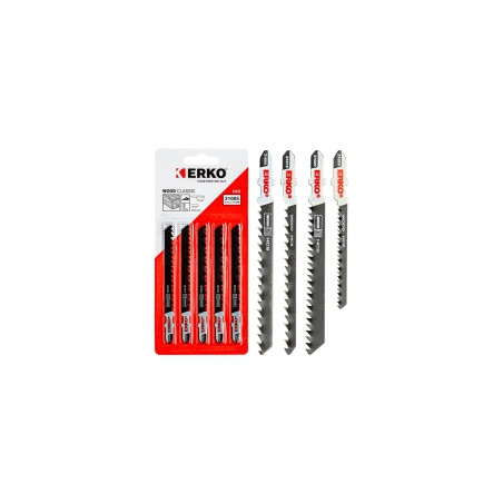 Lame scie sauteuse pour bois HCS - 5 lames T111C