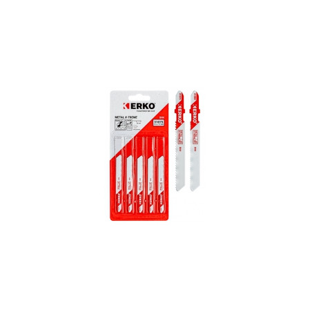 Lame scie sauteuse pour métal - 5 lames T118BF