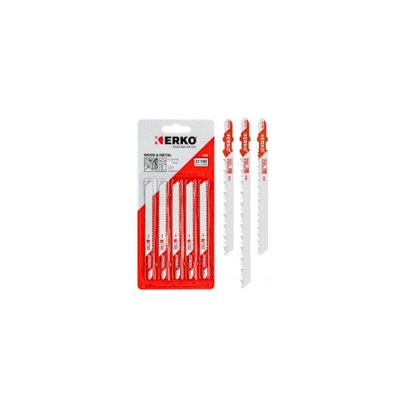 Lame scie sauteuse pour bois avec métal - X5 lames