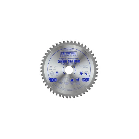 Lame de Scie circulaire pour Aluminium - Laminés 216 mm