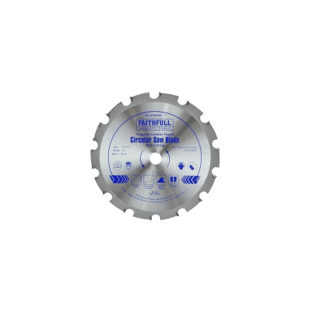 Lame scie sabre pour bois avec métal de 184 mm