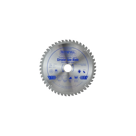 Lame scie circulaire pour bois 216 mm