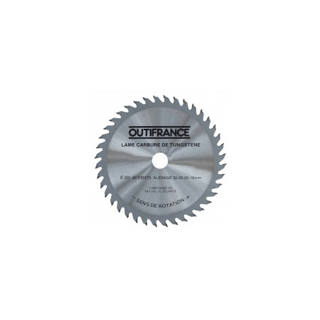 Lame scie circulaire bois 200 mm