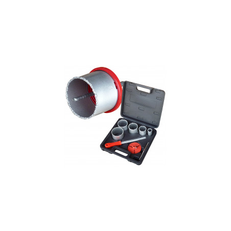 Scie cloche carbure de Ø33 à 83 mm - Coffret de 5