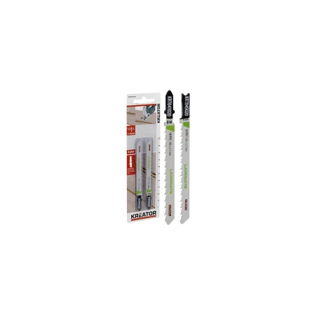 Lame scie sauteuse pour Laminés - Stratifiés 100 mm - X2 lames Lame scie sauteuse pour Laminés - Stratifiés 100 mm - X2 lames