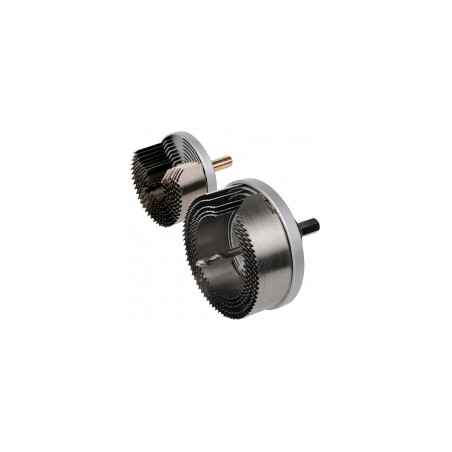 Scie cloche HCS de Ø25 à 68 mm - Coffret de 8 Scie cloche HCS de Ø25 à 68 mm - Coffret de 8