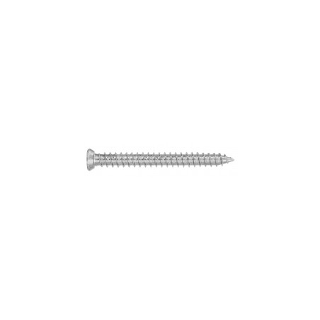 Vis pour thermoplastiques - huisserie 7.5X52 mm - 100 vis