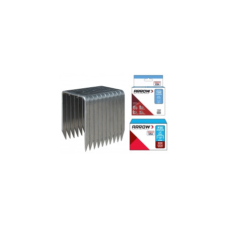 Agrafe bois et dérivés T50 Arrow - 6 - 10 et 12 mm (625 agrafes x 3)