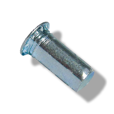 Goujon a sertir Lisse Inox Ø3X8 Goujon a sertir Lisse Inox Ø3X8