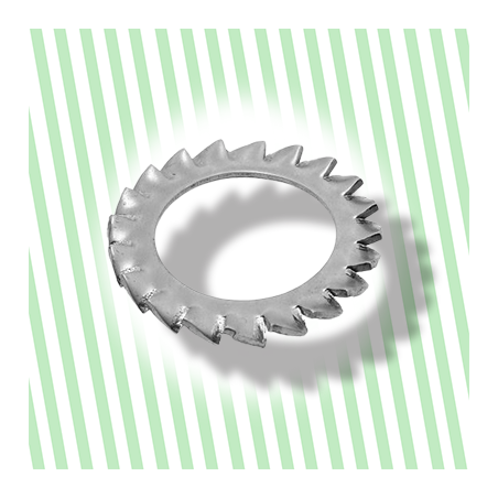 Rondelle Éventail AZ DIN6798A D12 Acier ZN