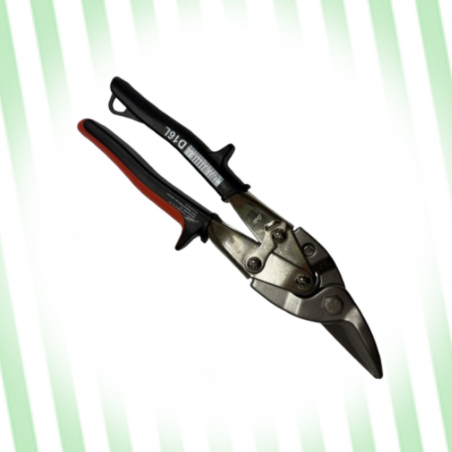 Cisaille a tole aviation coupe à gauche Erdi Rouge