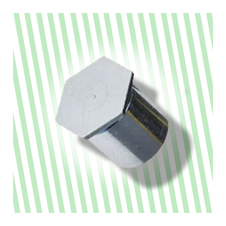 Colonnette a sertir Borgne Inox M5X8 D7.2