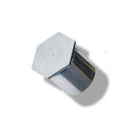 Colonnette a sertir Borgne Inox M3X25 D5.4